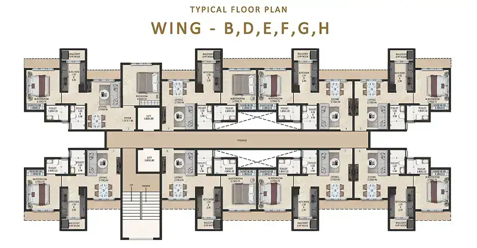 Seasons Green Kalyan Floor Plans